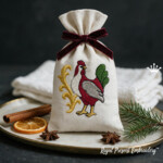 12 Days of Christmas Tiny Machine Embroidery Design Bundle - 3 Sizes