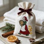12 Days of Christmas Tiny Machine Embroidery Design Bundle - 3 Sizes
