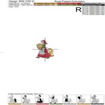 12 Days of Christmas Tiny Machine Embroidery Design Bundle - 3 Sizes