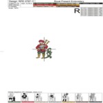 12 Days of Christmas Tiny Machine Embroidery Design Bundle - 3 Sizes
