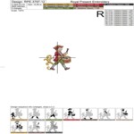 12 Days of Christmas Tiny Machine Embroidery Design Bundle - 3 Sizes