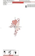 Elements for Valentines day with Angels set