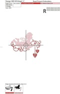Elements for Valentines day with Angels set