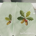 Acorns Machine Embroidery Designs Set