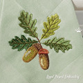 Acorns Machine Embroidery Designs Set