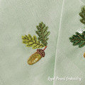 Acorns Machine Embroidery Designs Set