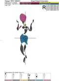 African dancers Machine Embroidery Designs