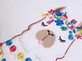 Alpaca Head Machine Embroidery Design - 3 sizes