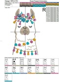 Alpaca Head Machine Embroidery Design - 3 sizes
