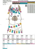 Alpaca Head Machine Embroidery Design - 3 sizes
