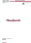 Amaranth Machine Embroidery Design - 2 sizes