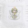 Angel Tilda doll on a cloud Machine Embroidery Design - 3 sizes