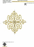 Scrolls Arabesque Medallion - 5 sizes