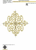 Scrolls Arabesque Medallion - 5 sizes