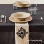 Scrolls Arabesque Medallion - 5 sizes