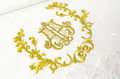 Art-Like Monogram Frame Machine Embroidery Design - 5 sizes