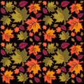 Seamless Autumn leaves - 2 sizes