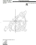 Line Baroque corner Free - 3 sizes