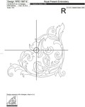 Line Baroque corner Free - 3 sizes