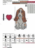 I love Basset Hound - 3 sizes
