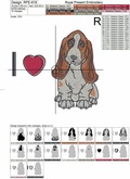 I love Basset Hound - 3 sizes