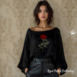 Rose in Classic Style - 4 sizes