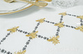 Bee Floral border Machine Embroidery Design