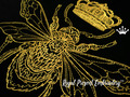 Beetle with Crown Machine Embroidery Design - 6 sizes
