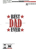 Best DAD Ever Machine Embroidery Design - 2 sizes