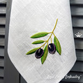 Black Olives Machine Embroidery Design - 2 sizes