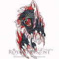 Black panther Machine Embroidery Design - 6 sizes