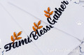 Blessed, Family, Gather machine embroidery designs Set