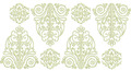 Vintage damask ornate border - 2 sizes