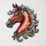 Baroque Horse Head - 3 sizes