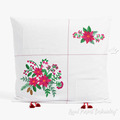 Poinsettia Bouquets Machine Embroidery Designs Set - 3 sizes