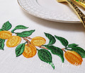 Branch Apricots for border Machine embroidery design - 4 sizes