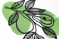 Branch with pears Machine Embroidery Design - 6 sizes