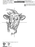 Breeding Bull Machine Embroidery Design - 6 sizes