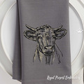 Breeding Cow Machine embroidery designs - 6 sizes