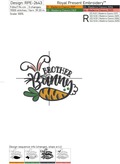 Brother Bunny Machine Embroidery Design - 2 sizes
