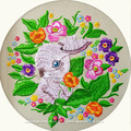 Bunny Machine Embroidery Design - 4 sizes
