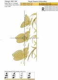Butterflies border