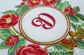 Camellia Wreath Machine Embroidery Design - 3 sizes
