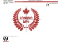 Canada Day Machine Embroidery Design - 4 sizes