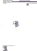 Capital Letter B Embroidery design V1