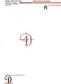 Capital Letter D Embroidery design V3