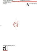 Capital Letter G Embroidery design V5