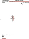 Capital Letter I Embroidery design