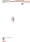 Capital Letter J Embroidery design