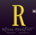 Capital Letter R Embroidery design V2